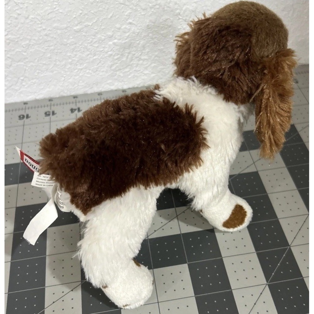 Douglas Cuddle Toys Springer Spaniel Plush Stuffed Animal Dog Brown White 4016 - Picture 15 of 16